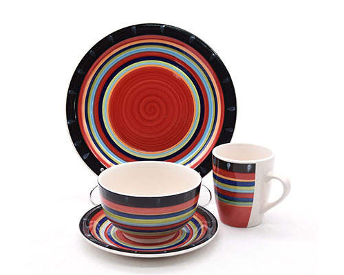 Ceramic Rainbow Tableware