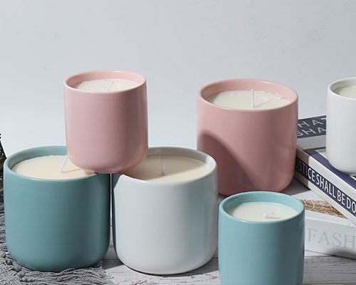 Ceramic Candle Vessels | 200ml Best Ceramic Jar for Candles